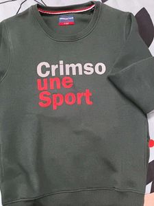 Crimson Sport Sweatshirt 🔥