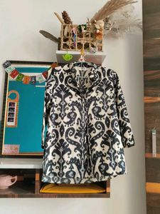 Stylish Ikat Print Co-ord Set