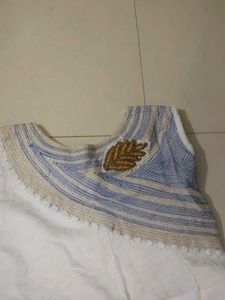 White Ethnic Gown