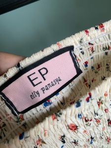 Floral Smocked Top