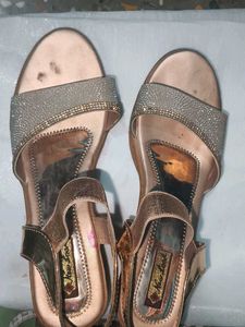 Sparkly Wedge Sandals