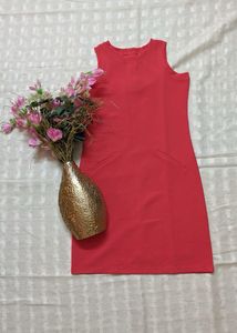 Coral Sheath Dress