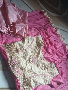 Beautiful Pink Kurta Set with pants