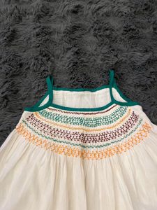 Hand Smocked and  handmade Sundress