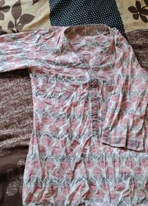 Printed Cotton Kurta