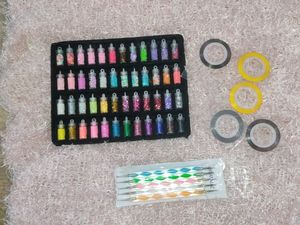 GLITTER NAIL ARTS SET