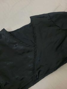 Satin shrug