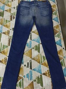 Bare Denim Women's Slim Fit Blue Jeans -Worn Twice