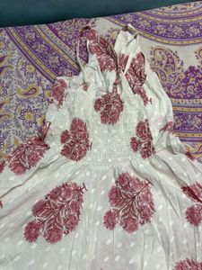 Boho Floral Print Sundress