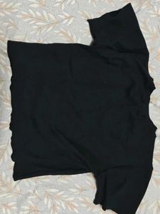 Black Beautiful Crop top