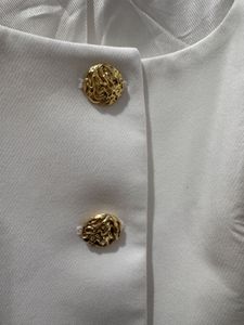Elegant White Blazer type top