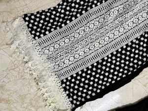Elegant Black Embroidered Ethnic kurta sets...