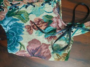 Floral Corset Style top