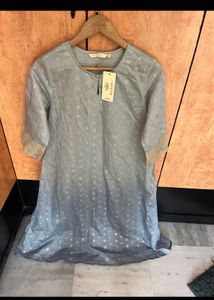 Elegant Grey Kurta