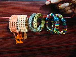 Three Multicolour Bracelet,🌈