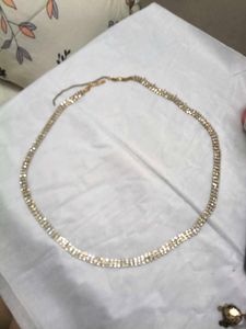 Sparkling Triple Row Chain Waist belt