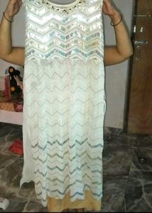 Elegant Embellished kurta with plazo