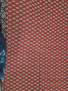 Block Print Cotton Saree