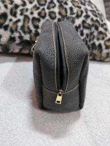 Stylish Grey Makeup Pouch