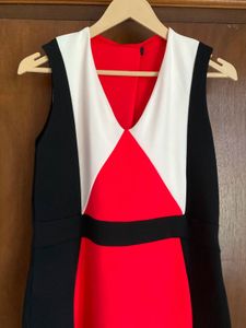 Colorblock Sheath Dress