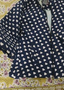 Heart Patterned Jacket
