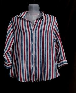 Striped Button-Up shirt