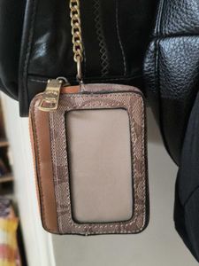 Coach Signature Card and Cash Wallet