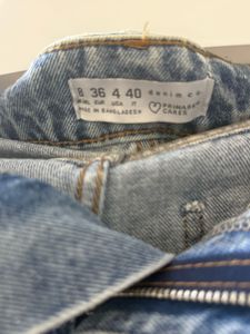 Ripped Flare Jeans