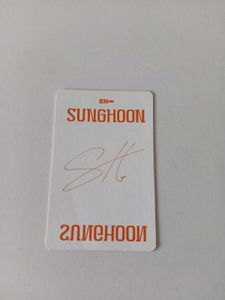 ENHYPEN SUNGHOON PHOTOCARD