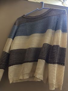 Patchwork Knit Sweater