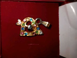 Sparkling Heart Pendant(-2 piece)