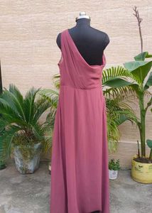 Elegant One-Shoulder Maxi Dress