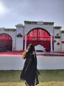 Elegant Black Kurta Set with Dupatta