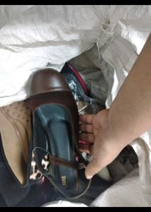 Maroon Patent Bellies with Bow