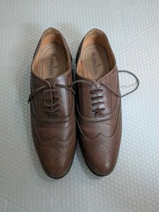 Classic Brown Leather Brogues