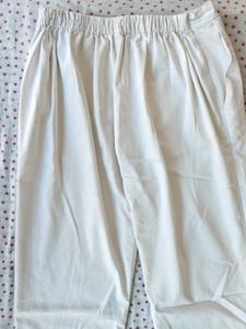 Classic White Straight Leg Pants