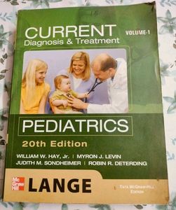 Current Diagnosis & Treatment Pediatrics