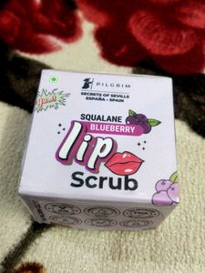 Pilgrim Squalane Blueberry Lip Scrub