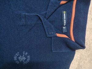 Nautica Men's Blue Polo Tshirt