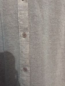 Stylish Peach Button-Up cardigan