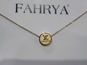 Louis Vuitton Gold anti-tarnish Necklace