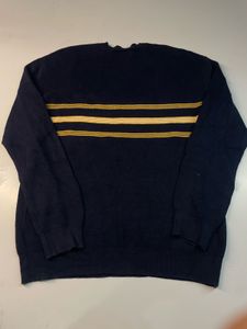 Lacoste Striped Navy Sweater