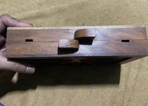Wooden Art Trinket Traditional Sling Bag
