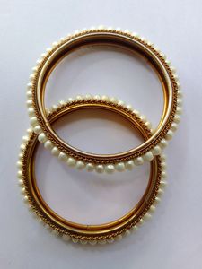 Unused Pearl Bangles Size 2.4