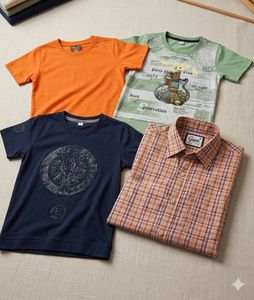 Bundle of kids T-Shirts and Shirt