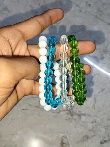 Set of 4 Beaded Bracelets