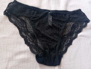 Lace Trim Bikini Briefs