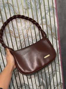 Stylish Brown Hobo Bag