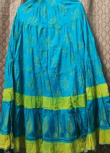 Bohemian Tiered Print Skirt