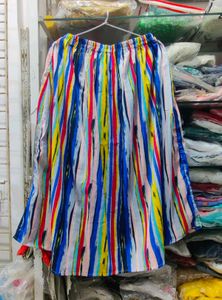 S, M, L &amp; XL size Bohemian Striped Skirt